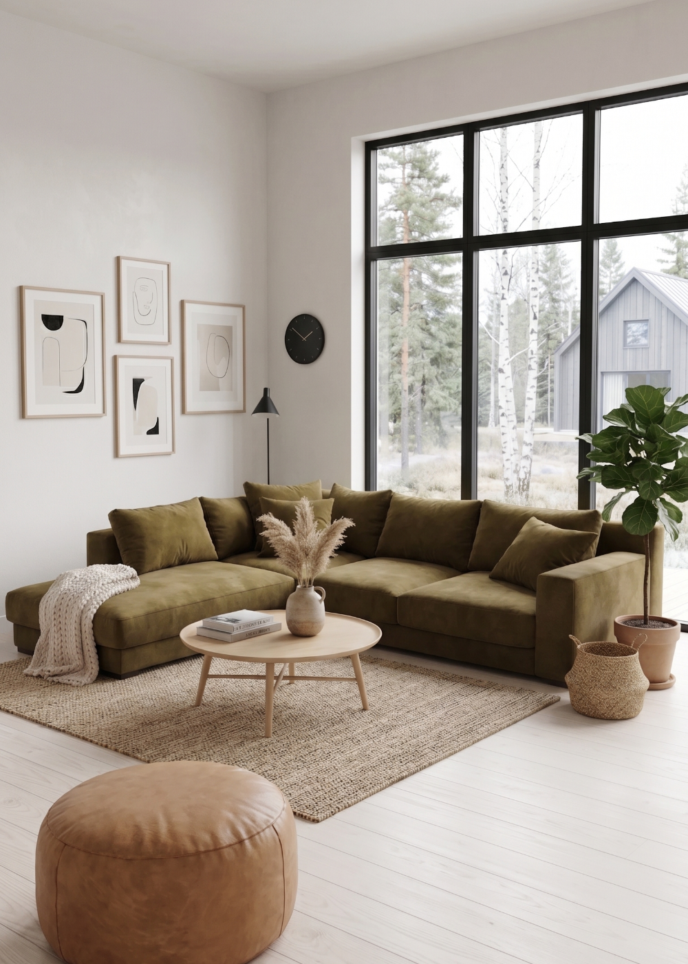 Linus L-Shaped Sectional Zoya 13