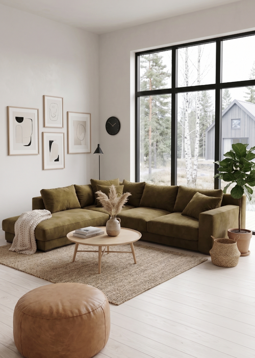 Linus L-Shaped Sectional Zoya 13